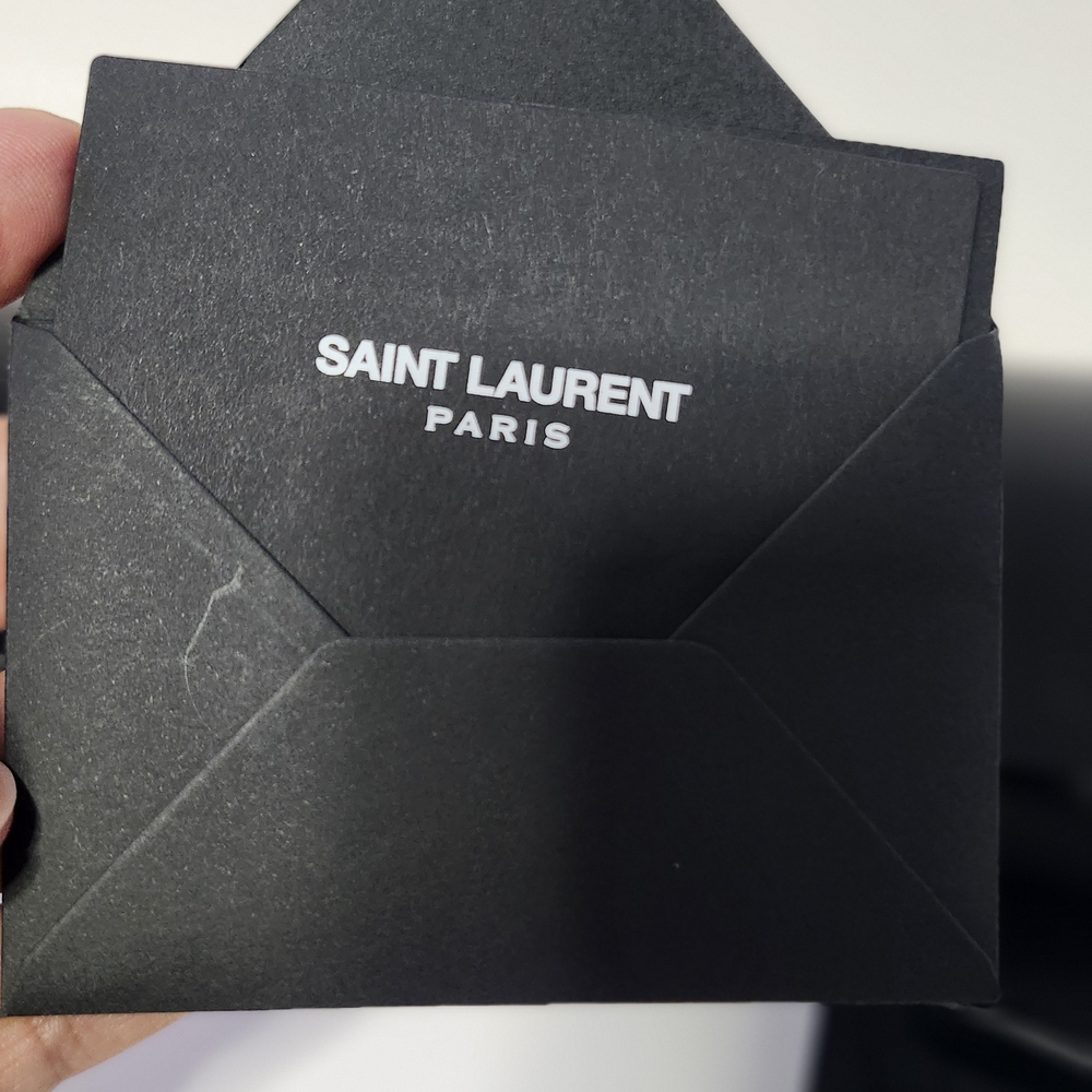 Saint Laurent Black Heart-Shaped Sunglasses - Picture 10 of 10